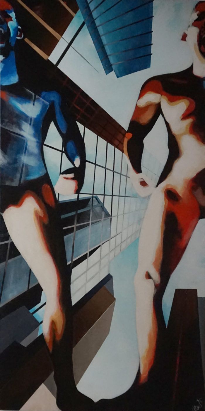 Metropolieten-acryl-op-canvas-beeldende-kunst-Marit-Otto