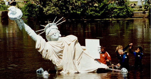 5 mei kunstprojecten - Liberty is in the eye of the beholder