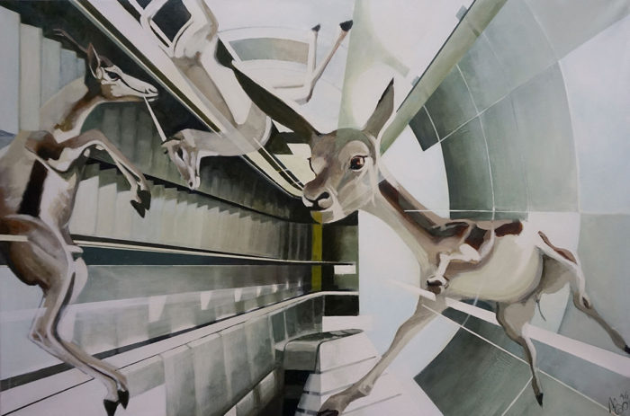 Concrete-Jungle-acryl-op-canvas-beeldende-kunst-Marit-Otto