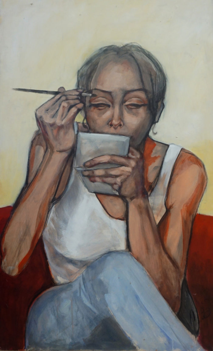 make-up-or-make-over-schilderij-zelfportret-1998-marit-otto