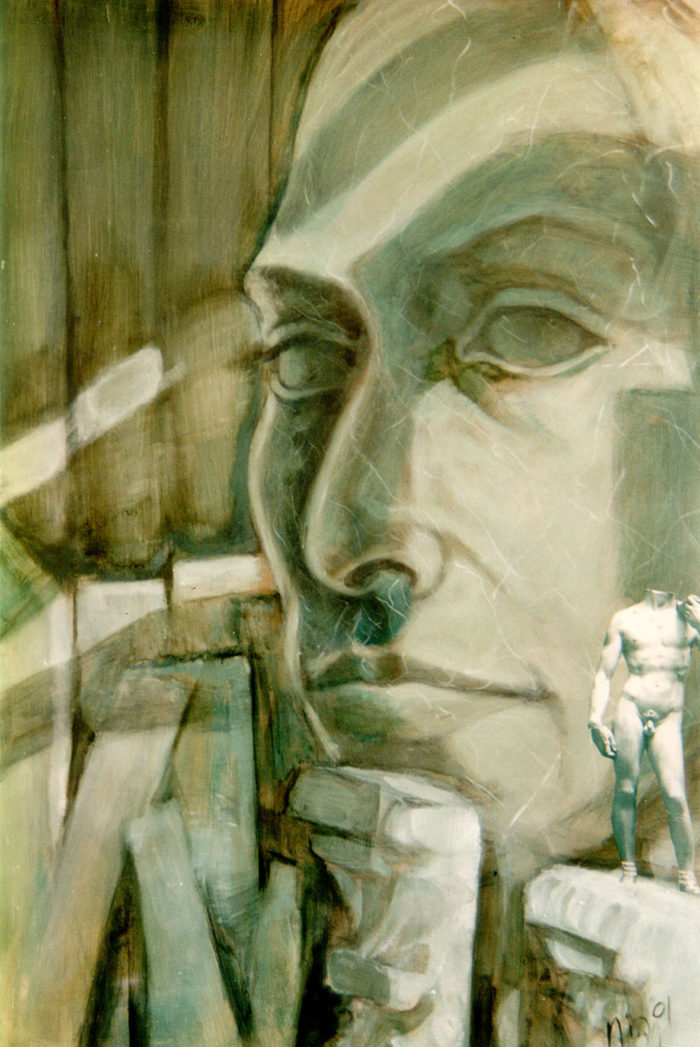 De-Verbeelding- Private I - Acryl op canvas - Marit Otto- Kunst