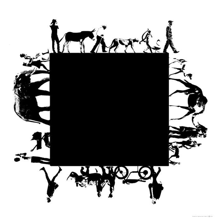 Flat Earth 02 Antipodes- artprint on Dibond -2023