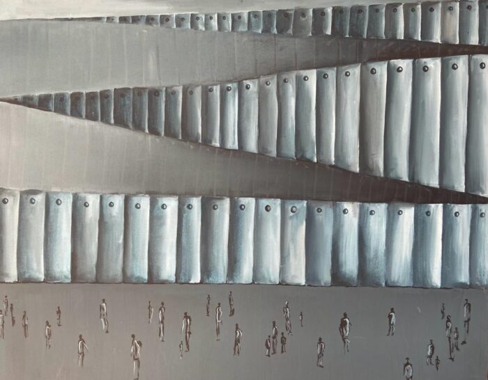 Drawing by Hussein Al Jerjawi