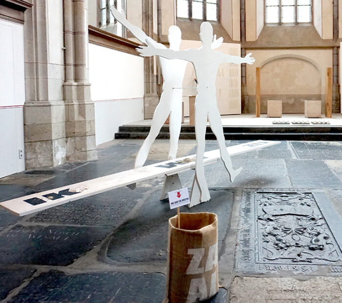 W.I.P (work in progress)- kunstinstallatie 2025