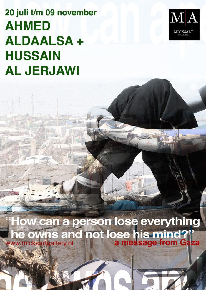 How can a person lose everything he owns and not lose his mind? -exhibition