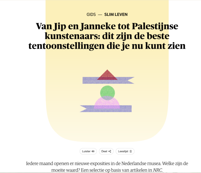 Aanbeveling expositie Silence = Violence.