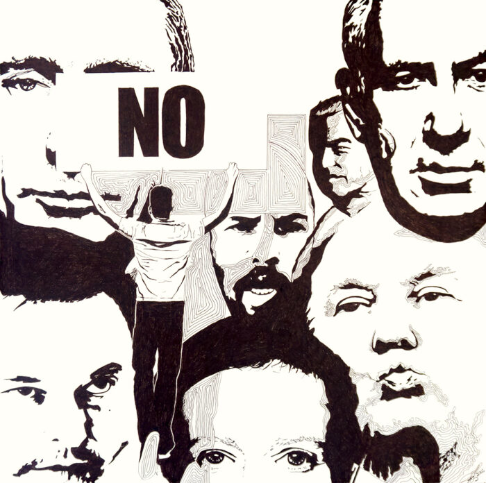 Deplorables Maximus- Pen and ink on paper 70 x 70 cm 2026