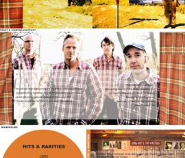 Cd hoes ontwerp ' Hits & Rarities' voor johnboy & the Waltons '10 cd hoes ontwerp- john boy & the waltons