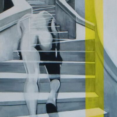 Up - Acryl op canvas 100/80. 2012 Up- acryl -op- canvas-beeldende-kunst-Marit- Otto