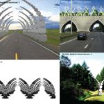 Concept ontwerp voor prijsvraag Beton voor de Natuur. Opgenomen in de publicatie met inzendingen 2013