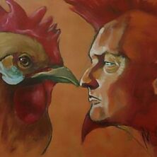Kippig-acryl- op-canvas-Marit-Otto-kunst