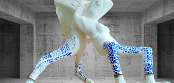 3D OBJECTEN 3D OBJECTEN - Blou Blauw