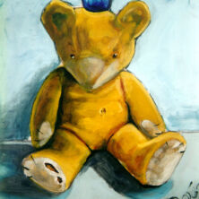 Basje- Private I - Acryl op canvas - Marit Otto- Kunst