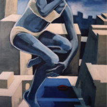 marit-otto-beeldende-kunst- schilderij-Bommetje-2009