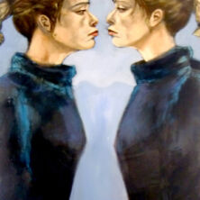 Double-fun- Private I - Acryl op canvas - Marit Otto- Kunst