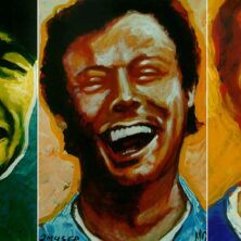 Not-Amused-Be-1997-schilderij-Marit-Otto-beeldende-kunst
