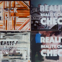 reality check-2018-mixed media- 58-40-cm- mulitpaneel-prive-collectie-Evanston, illinois, USA