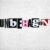 Unbehagen- gevonden Letters en acryl op canvas Unbehagen- gevonden Letters en acryl op canvas