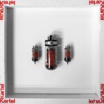 Sovtec groove en tekst tubes op foam en hout Kartel (Catrel) Verbal no. 48- 2019