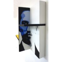 M Stands 4 - Linker zichtpunt- voor expositie 25 x 25 x 25 in het Mondriaanhuis 2019 M Stands 4- rechter zicht punt -25 x 25 x 25- 2019