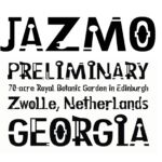 Font Jazmo