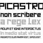 Font Picastro