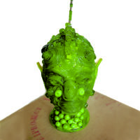 Not Easy Being Green 2006- penseel- Groene dropveter en snoepmeloentjes Not Easy Being Green 2006- Duo Ongezoet