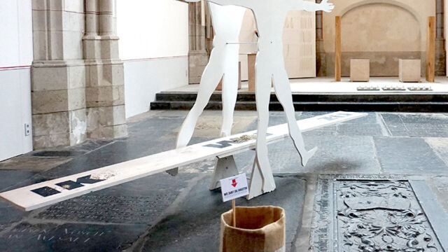 W.I.P (work in progress)- kunstinstallatie 2025