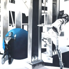 Man's World - Acrylic on canvas -180 x 100 cm- 2025