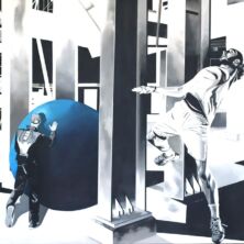 Man's World - Acrylic on canvas -180 x 100 cm- 2025